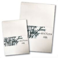 RICE PAPER PAD 9 X 12 INCH 48 SHEETS