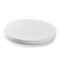 EASTART STUDENT QUALITY STRETCHED CANVAS ROUND TRIPLE PRIMED 20CM (8INCH)DIAMETER 18MM PROFILE