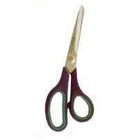 SCISSORS BETTER QUALITY 215 MM MOULDED RUBBER GRIPS STAINLESS STEEL BLADES