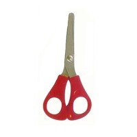 SCISSORS PRIMARY G 135MM CUSHION GRIP HANDLES, ROUNDED STAINLESS STEEL BLADES