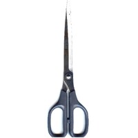 SCISSORS Z 230MM BLACK PLASTIC HANDLES WITH QUALITY STAINLESS STEEL HANDLES