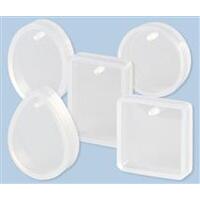 SILICONE JEWELLERY MOULDS PKT OF 5, 1 OF EACH DESIGN.