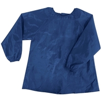 LONG SLEEVE WATERPROOF SMOCK 61CM NAVY