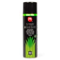MICADOR SPRAY ADHESIVE 400 GRAM CAN. PROFESSIONAL STANDARD SUITABLE FOR MOST SURFACES.