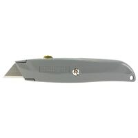 CRAFT KNIFE RETRACTABLE BLADE, SOLID METAL FRAME