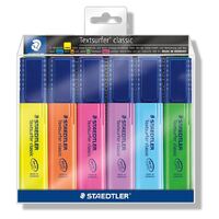 Staedtler Textsurfer Pastel Highliters Wallet Of 6 Colours