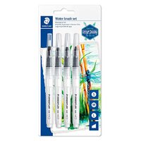 Staedtler Water Fillable Brush Pen Set Of 4 Asstd Sizes