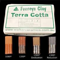 Terra cotta clay 12.5kg block - n/a for wa customers