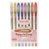 Uniball Signo Sparkling Glitter Colour sets of 8 asstd