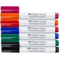 WHITE BOARD MARKER BULLET TIP 2MM WALLET OF 6 ASSORTED COLOURS
