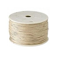 WAXED COTTON BEADING THREAD NATURAL1MM X 100MTRS.