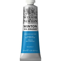 WINSOR & NEWTON WINTON OIL PAINT 37ML - CERULEAN BLUE HUE