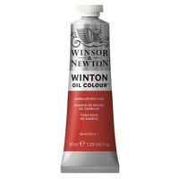 WINSOR & NEWTON WINTON OIL PAINT 37ML - CADMIUM RED HUE