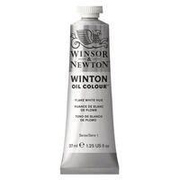 WINSOR & NEWTON WINTON OIL PAINT 37ML - FLAKE WHITE HUE (245)