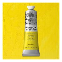 WINSOR & NEWTON WINTON OIL PAINT 37ML - LEMON YELLOW HUE