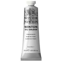 WINSOR & NEWTON WINTON OIL PAINT 37ML - TITANIUM WHITE